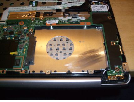 Hard drive removed